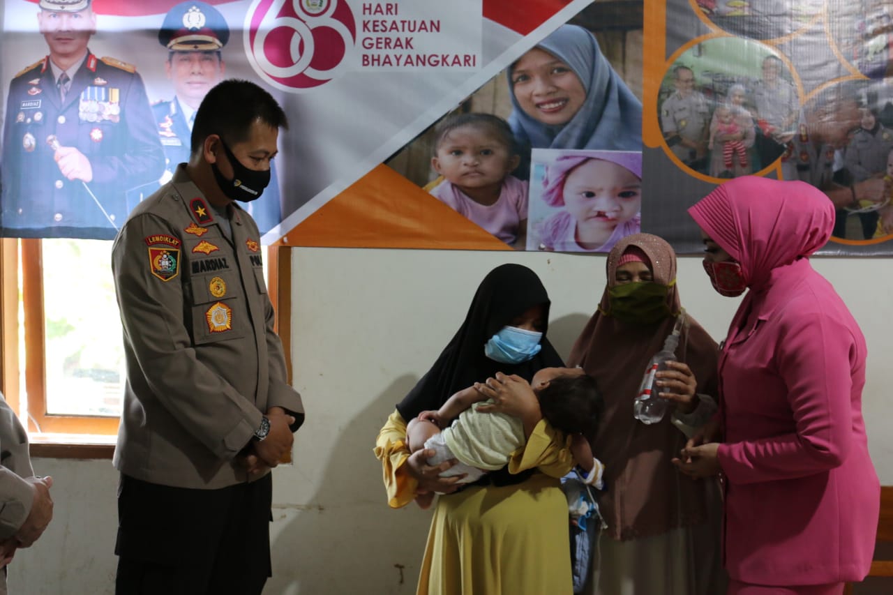 Setukpa Lemdiklat Polri Gelar Baksos Oprasi Bibir Sumbing