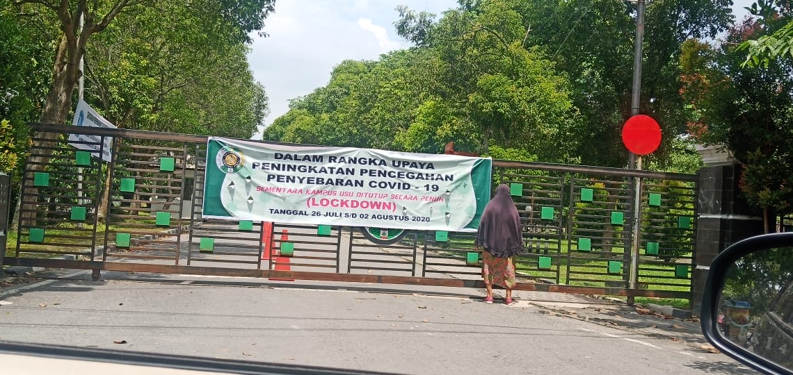 Banyak Terpapar Covid-19, Kampus USU Ditutup Sementara