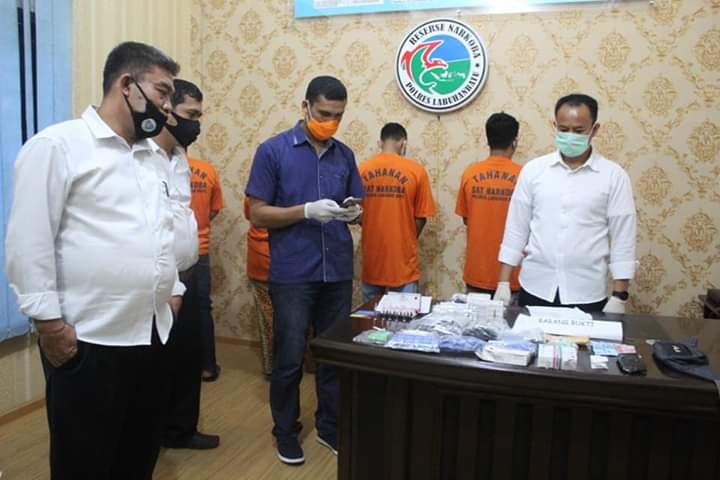 Ungkap Peredaran Narkotika, Polres Labuhan Batu AmankanÂ Ribuan Butir Psikotropika