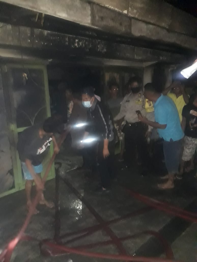 Api Lilin Menyambar Bensin, Satu Unit Rumah di Deli Serdang Lenyap Terbakar