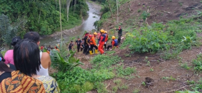 Korban Hanyut di Sungai Lau Tuntungan Ditemukan Meninggal DuniaÂ 