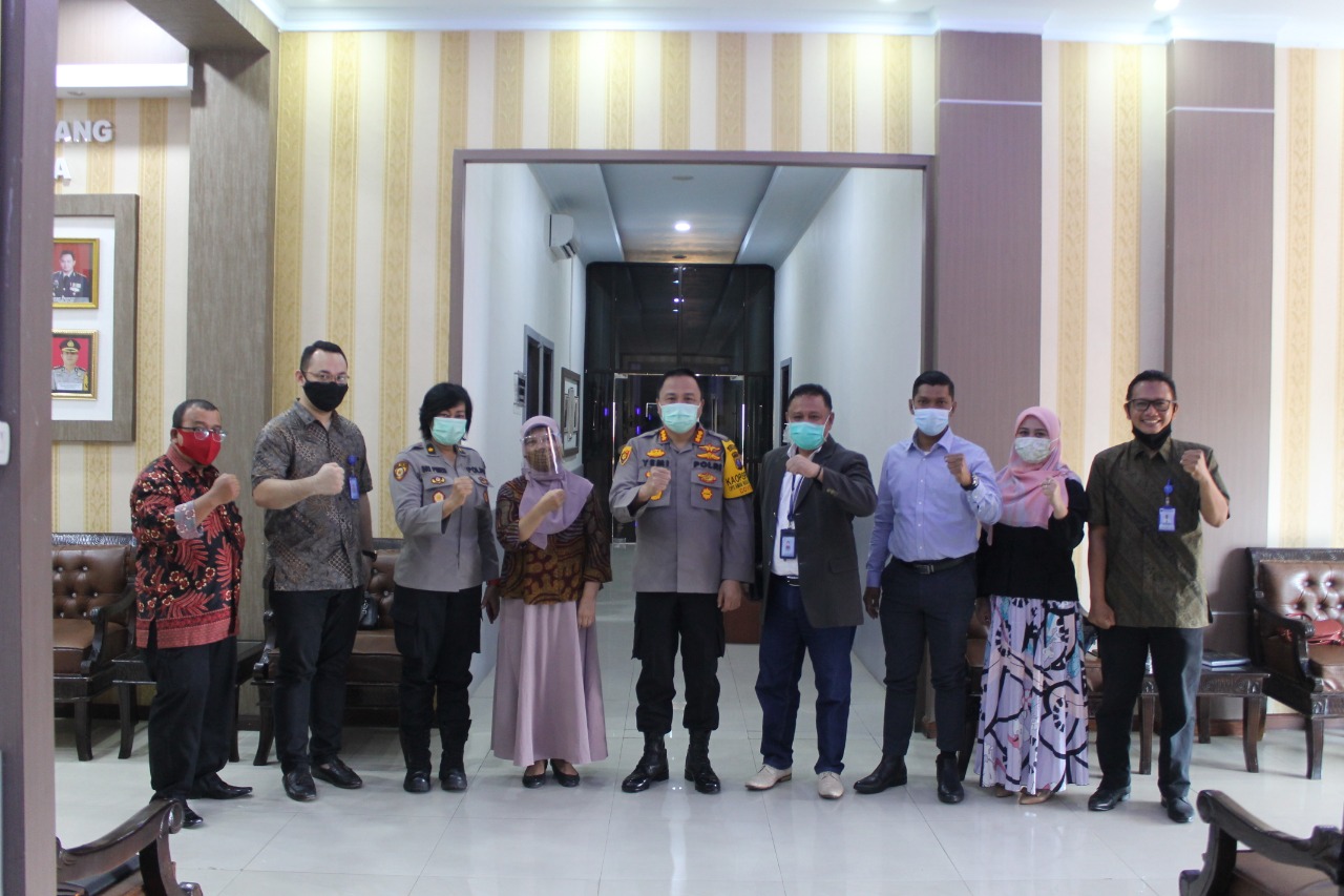 Kapolresta Deli Serdang Terima Audiensi  Fakultas Hukum Universitas Medan Area