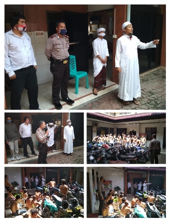 Polsek Medan Area Ajak Tahanan Mendekatkan Diri Kepada Tuhan