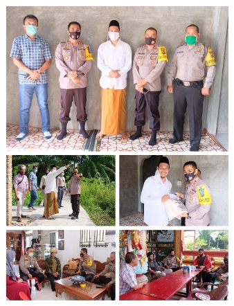 Ajak Teloransi Kondusif,Kapolres Tanjungbalai Anjangsana Kepada Toga dan Tomas Sekaligus Berikan Paket Sembako