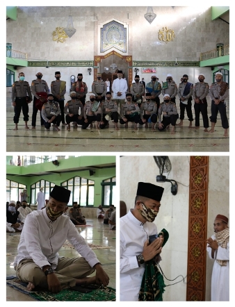 Setukpa Lemdiklat Polri Sholat Idul Adha dengan Mengutamakan Protokol Kesehatan