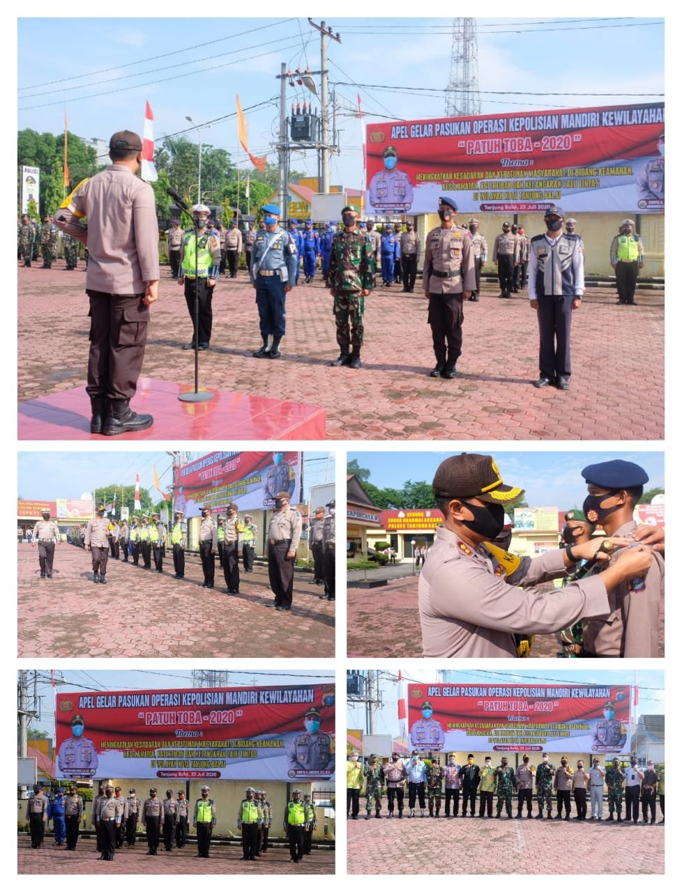 Kapolres Tanjung Balai AKBP Putu Yudha : Pelayanan Prima Kepada Masyarakat Harus Ditingkatkan dan Tetap Antisipasi Kejahatan