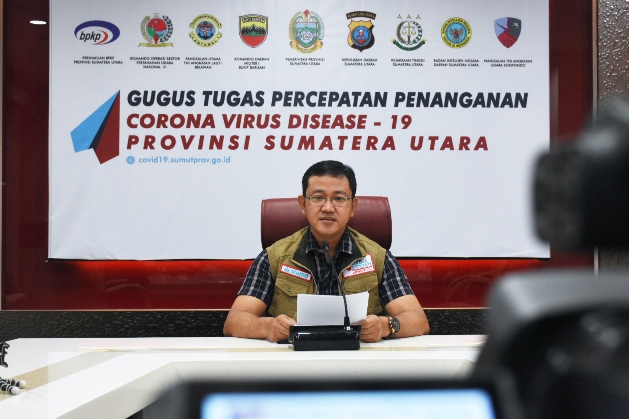 Pasien Covid-19 Sumut  yang Sembuh Capai 655 Orang