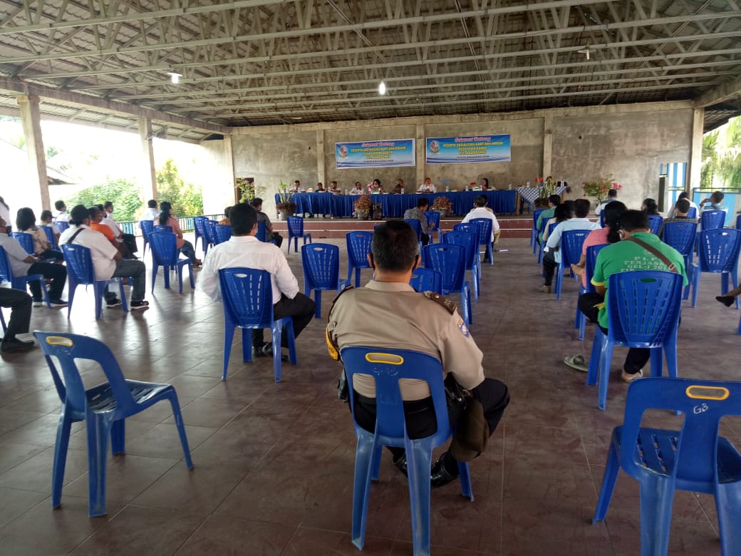 Kapolsek Namorambe Polresta Deli Serdang Moderator Sosialiasi Stop KDRT