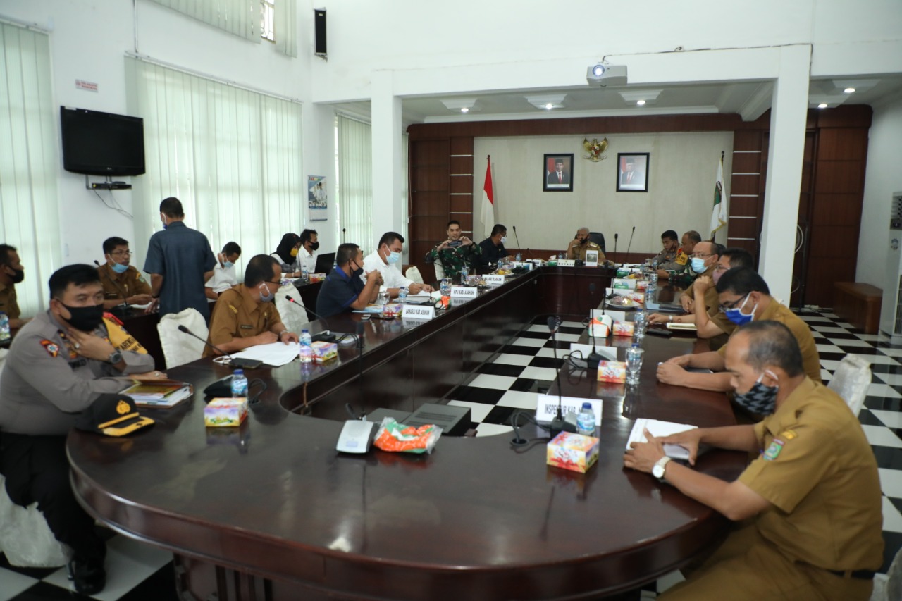 Rapat Persiapan Pelaksanaan Pilkada Serentak Tahun 2020 di Kabupaten Asahan