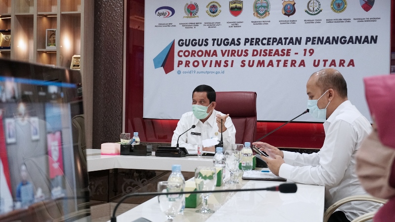 Terapkan Protokol Kesehatan,  Pemprov Sumut Rayakan HUT ke-75  Kemerdekaan RI Tanpa Kegiatan Keramaian