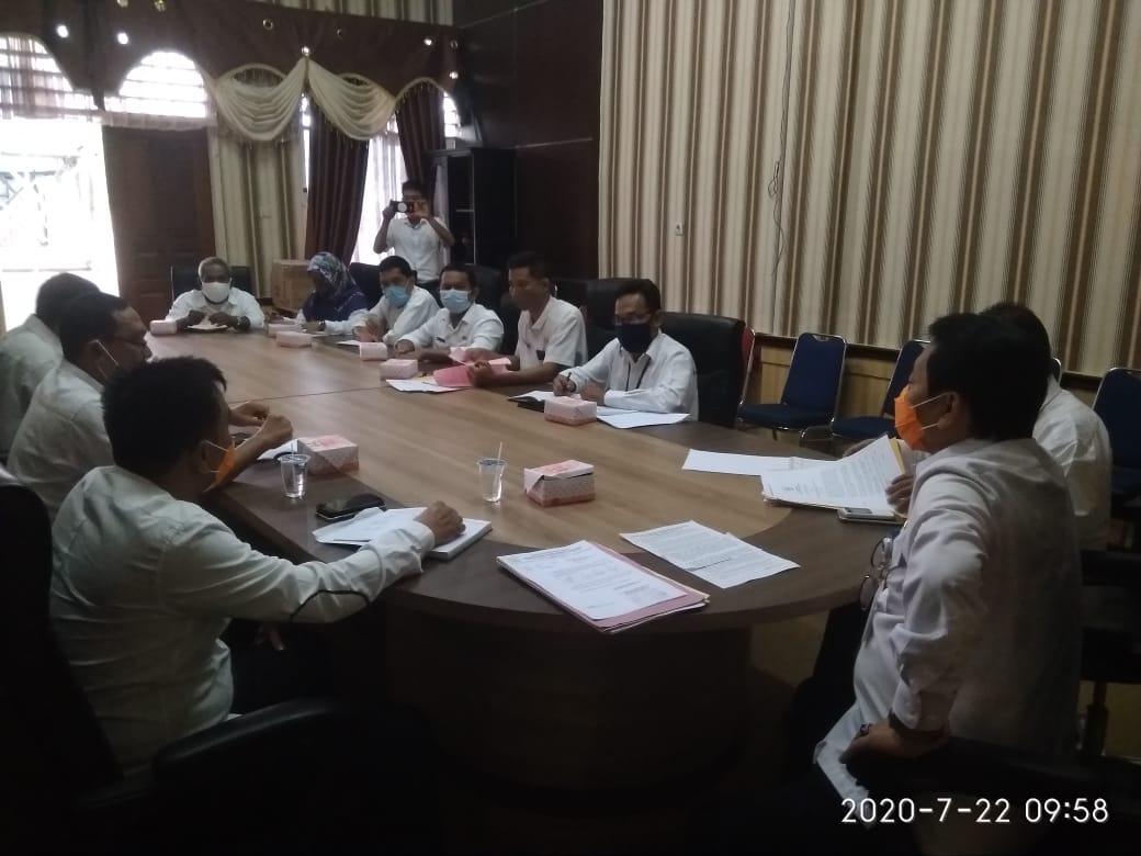 TPID Langkat Gelar Rapat , Bahas Kesimpulan Rapat Bulan Maret 2020