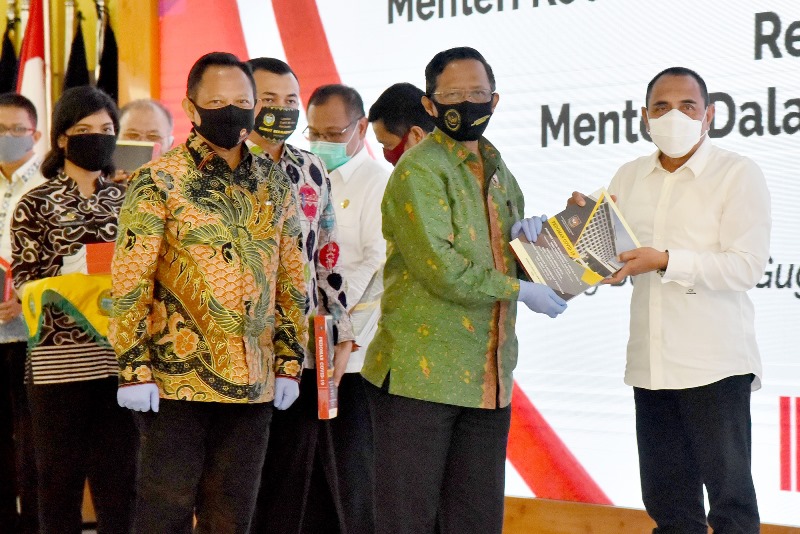 Mahfud MD : Pemerintah Pusat Apresiasi Kerja GTPP Covid-19 Sumut