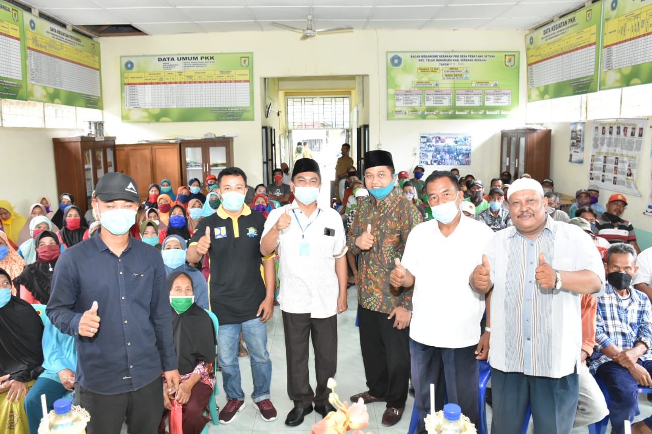 Wabup Sergai Hadiri Sosialisasi BSPS di Desa Pematang Strak
