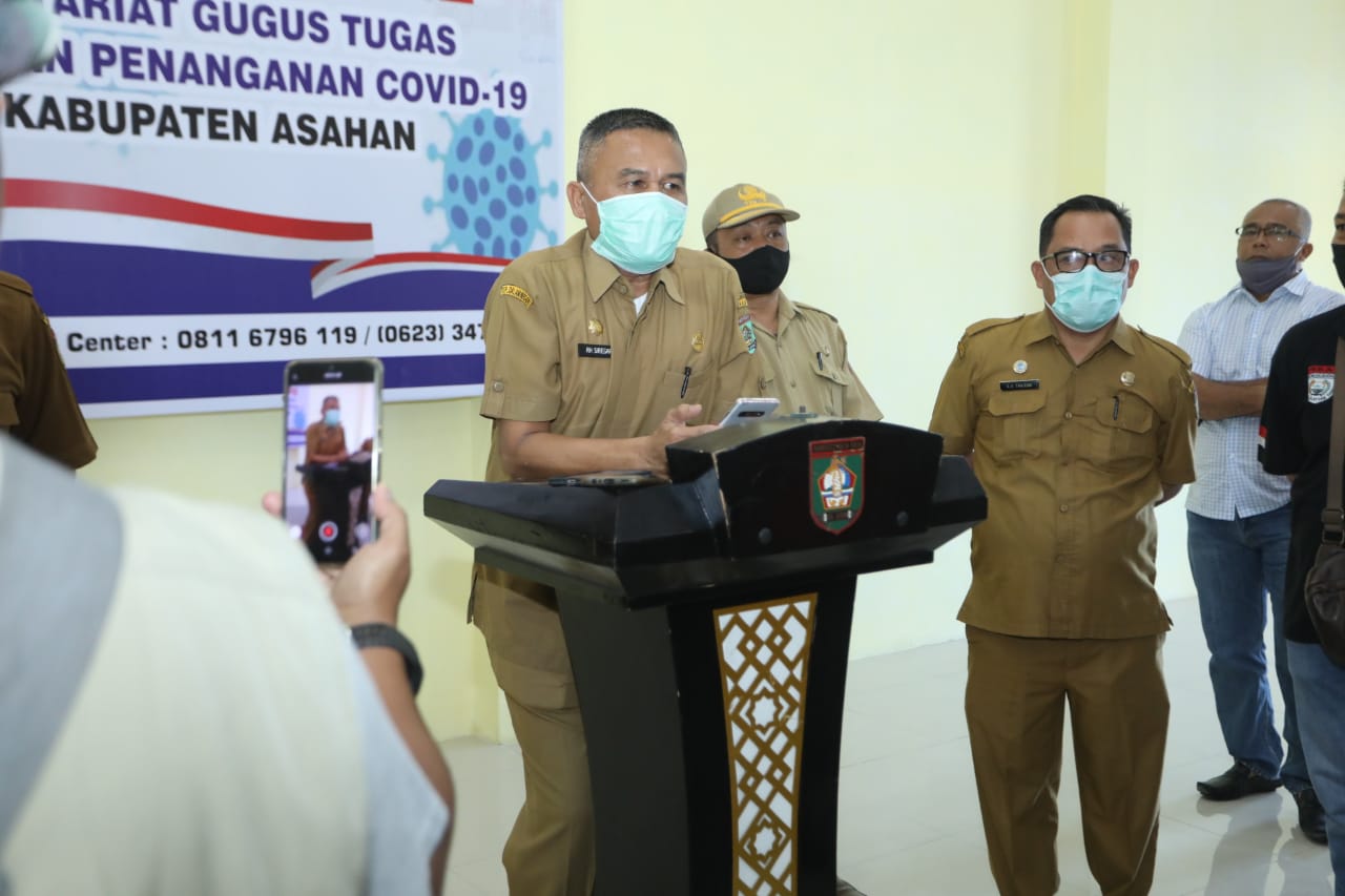 Kembali Jubir Gugus Tugas Asahan Umumkan Kabupaten Asahan 2 Orang Bertambah Positif Covid19