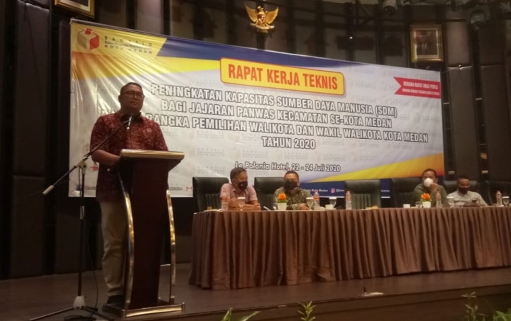 Pesan Anggota Bawaslu RI Terhadap Panwascam Se-Kota Medan