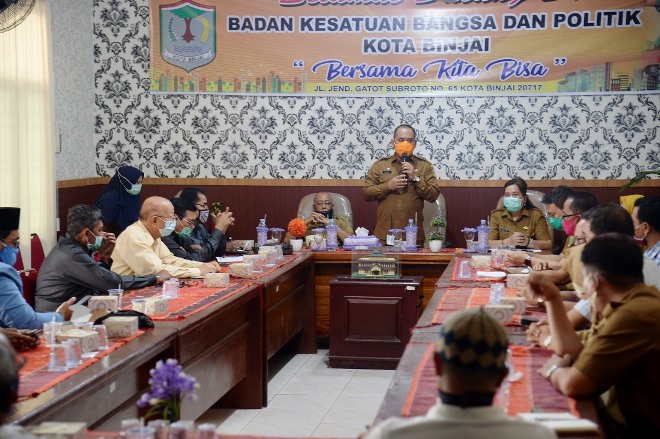 Putus Mata Rantai Penyebaran Covid-19,Kesbangpol Sumut Gandeng Tokoh Agama