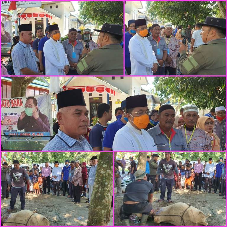 Kadisdik, Ilyas Sitorus : Dengan Ber Qurban In Sya Allah Menumbahkan Semangat Berbagi