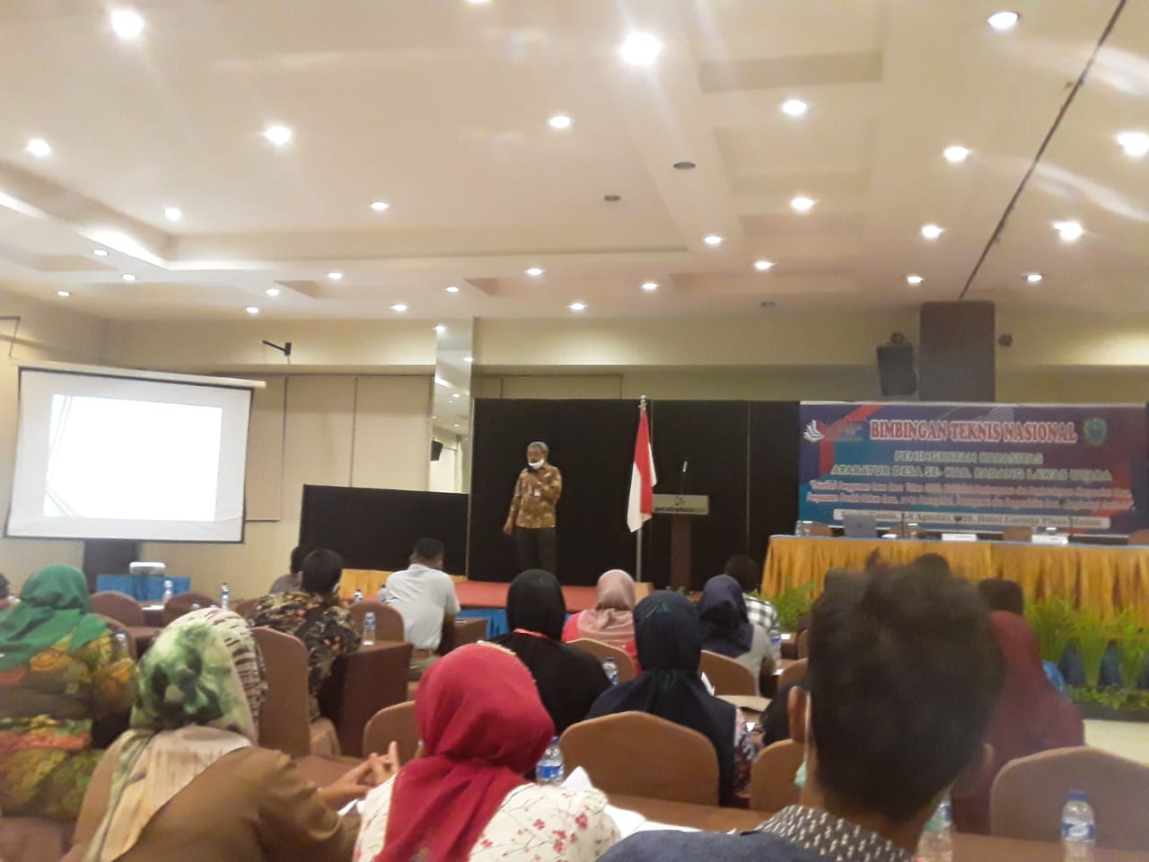 Dimasa Covid19, Bimtek Perangkat Desa Kabupaten Paluta -Tapsel di Medan Diduga Hamburkan Uang Negara