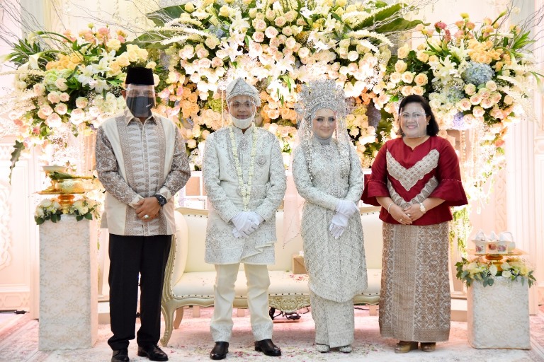 Kapoldasu Hadiri Akad Nikah Putri Gubsu Edy