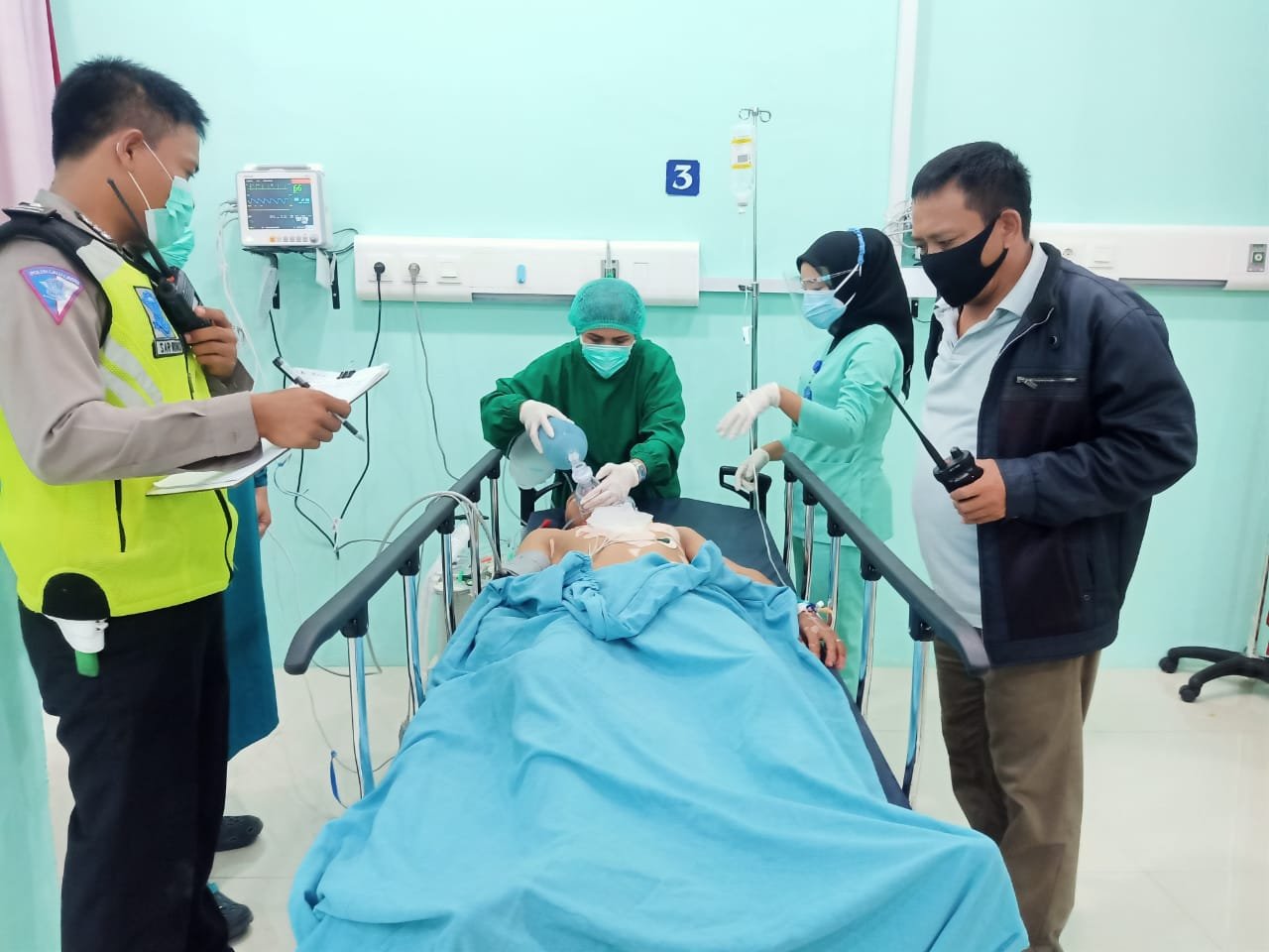 Penumpang Septor Tewas Kecelakaan Lalin,Ini Kronologisnya