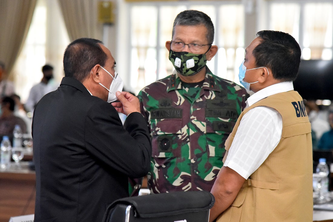 Disaksikan Gubernur Edy Rahmayadi  Medan, Binjai dan Deli Serdang Teken  MoU Percepatan Penanganan Covid-19