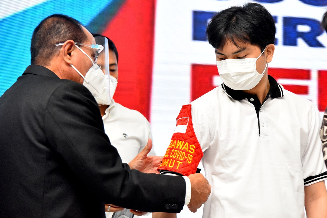 Pemprovsu - IDI Bagikan 5 Juta Masker