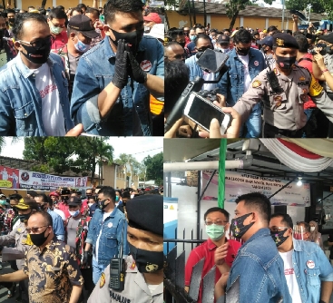 Bobby Nasution-Aulia Daftar Cakada ke KPU Medan