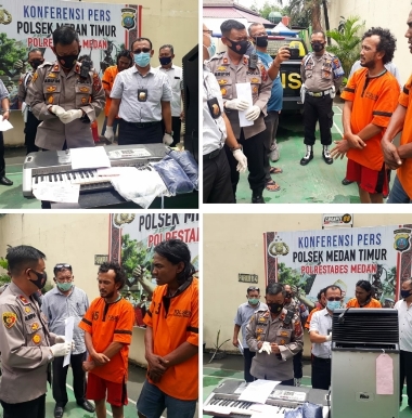 Melawan Petugas, Polsek Medan Timur Tembak Dua Pelaku Pencurian