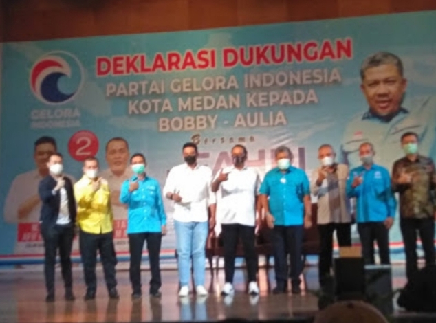 Partai Gelora Dukung ke Bobby - Aulia
