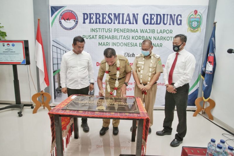 Akhyar & Wagubsu Resmikan Gedung IPWL Pusat Rehabilitasi Korban Narkotika Mari Indonesia Bersinar