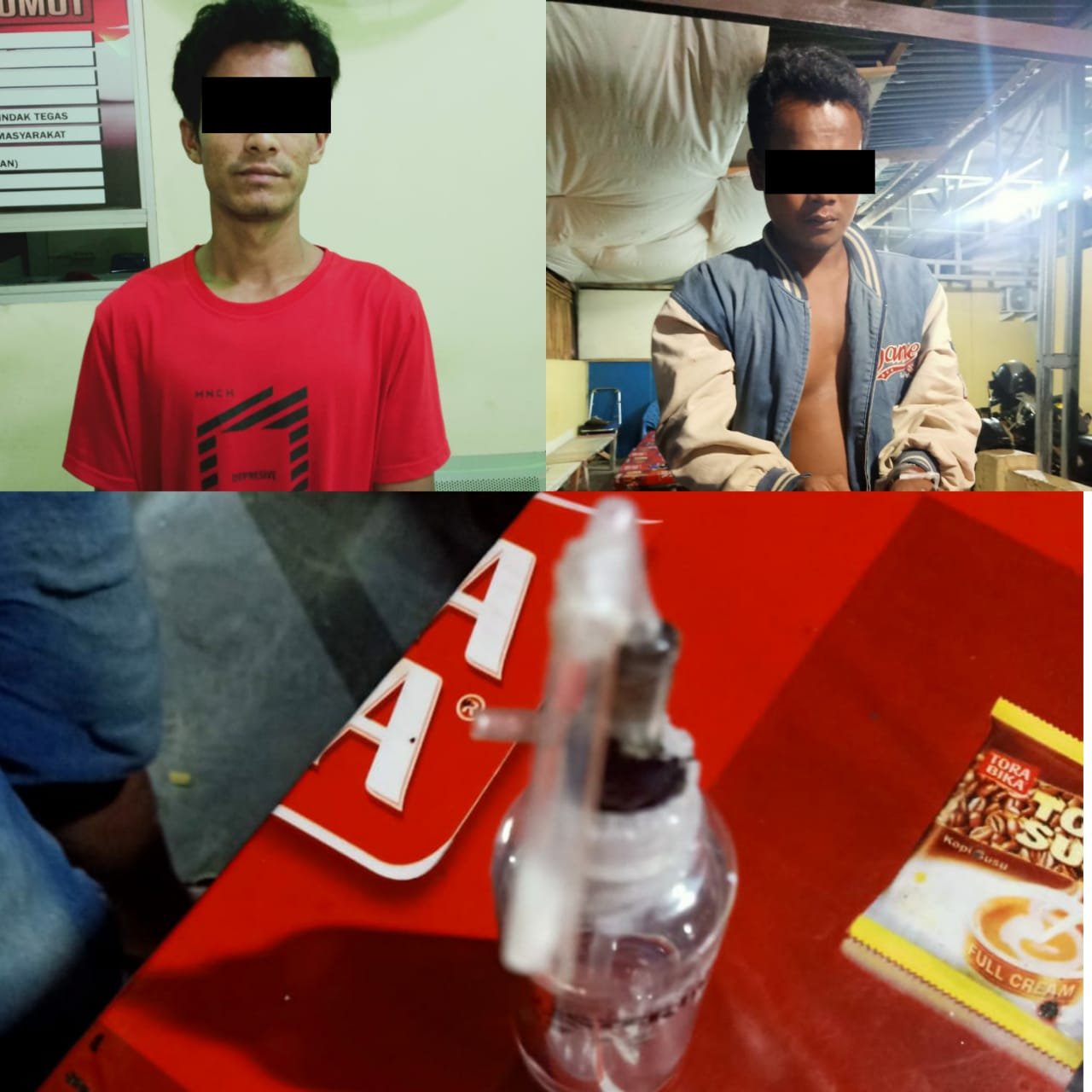 Lagi Patroli, Tim Tekab Polsek Batang Kuis Amankan 2 Pria Penyalahguna Narkoba