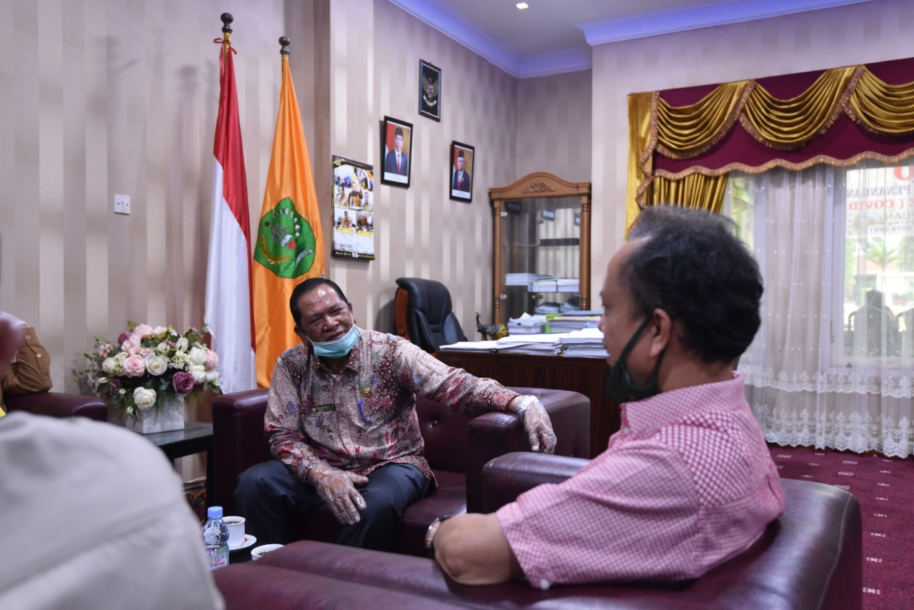 Terima Kunjungan IPW,  Wali Kota Irsan Nasution : Hubungan Pemerintah -Kepolisian Sangat Baik