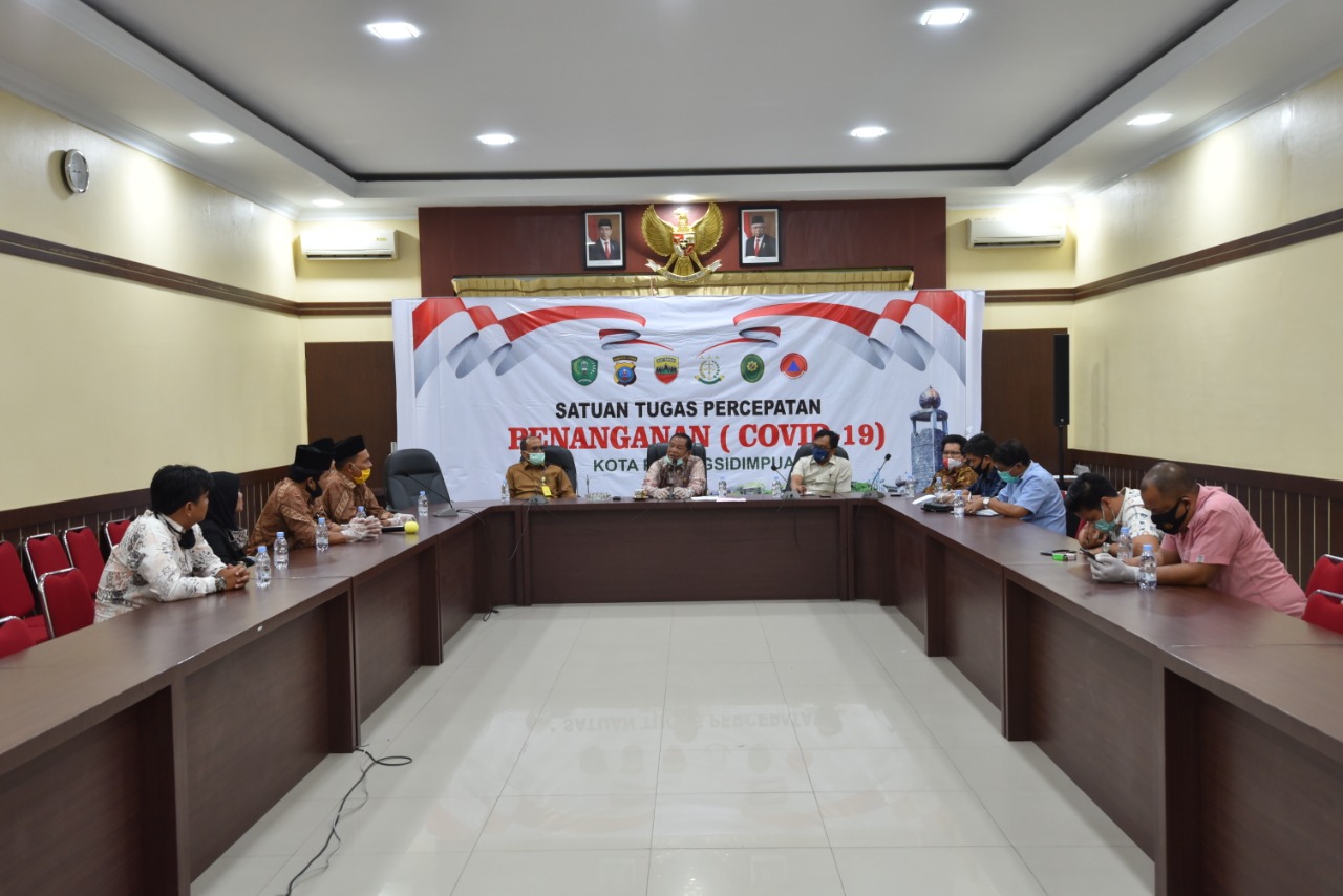 Wali kota Irsan Efendi Nasution Terima Audiensi Perwakilan Kepala MTS dan Madrasah Aliyah