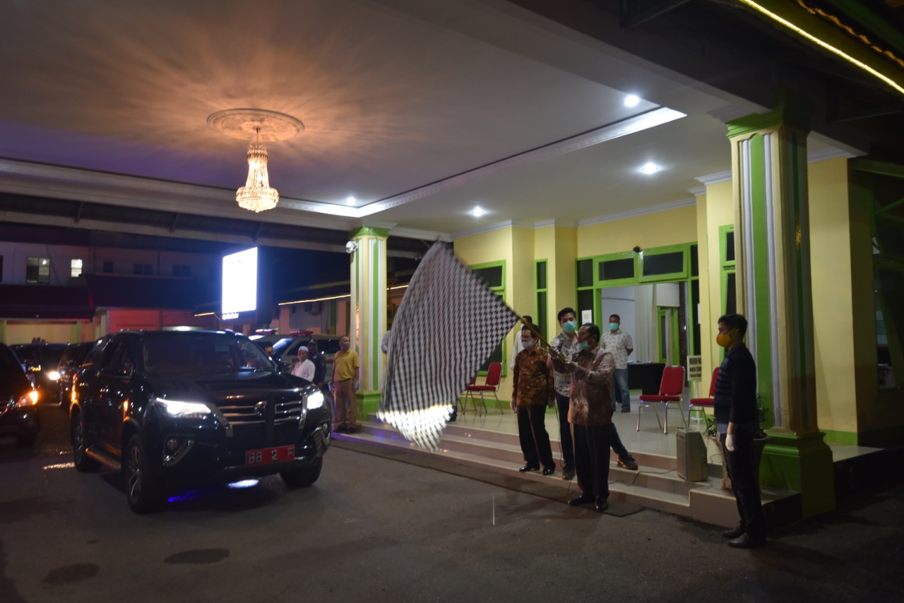 LepasÂ  40 Kafilah MTQ Ke-37 Ke Tebing Tinggi,Ini Pesan  Walikota Irsan Efendi