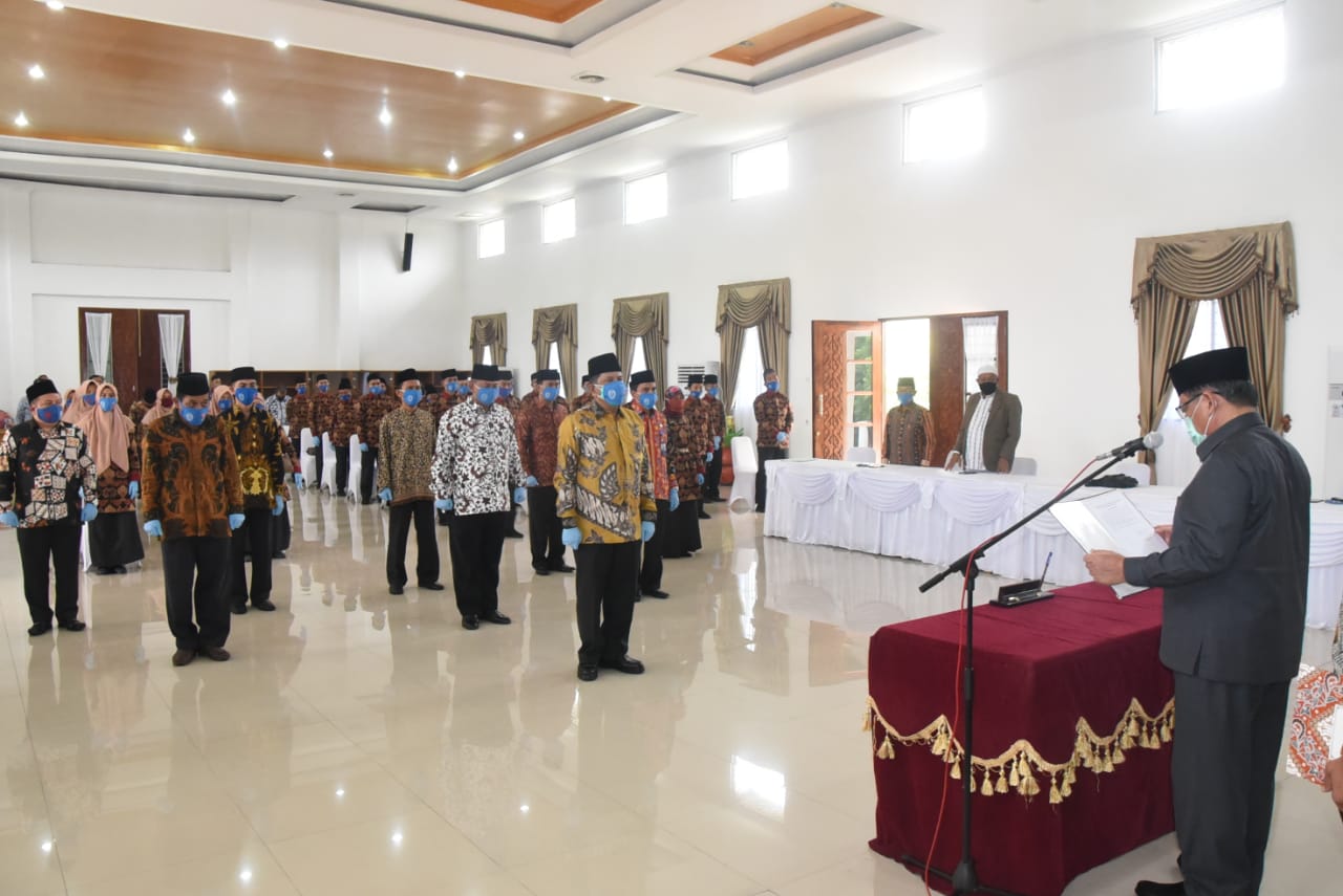 HM Ali Yusuf Siregar Melantik Pengurus LPTQ Dan MelepasÂ KhafilahÂ Deli Serdang