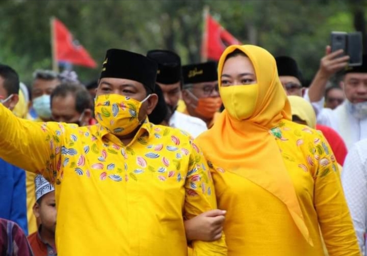 Pasangan Salwa Resmi mendaftar, Masyarakat Tetap Inginkan Syahrial Walikota