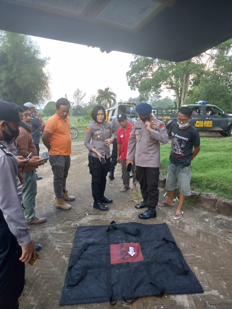 Warga Sergai Temukan Bom Militer Sisa Perang Dunia II di Sungai