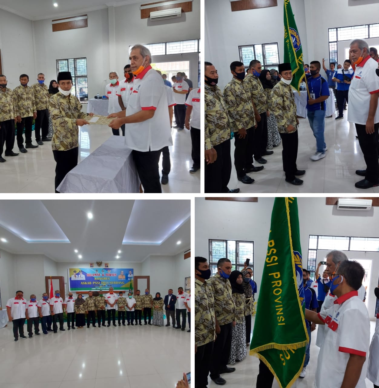 Askab PSSI Deliserdang Gelar Kongres, Kodrat Shah: Terus Tingkatkan Prestasi