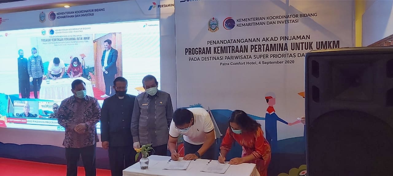 Pertamina Kucurkan Bantuan Modal UMKM Rp5,4 M