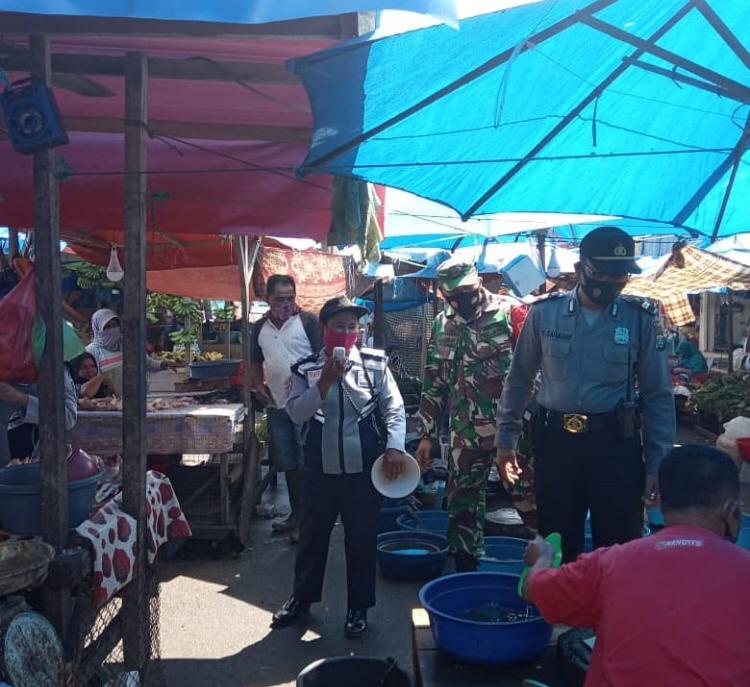 Srikandi Dishub PSP Sosialisasi Penggunaan Masker