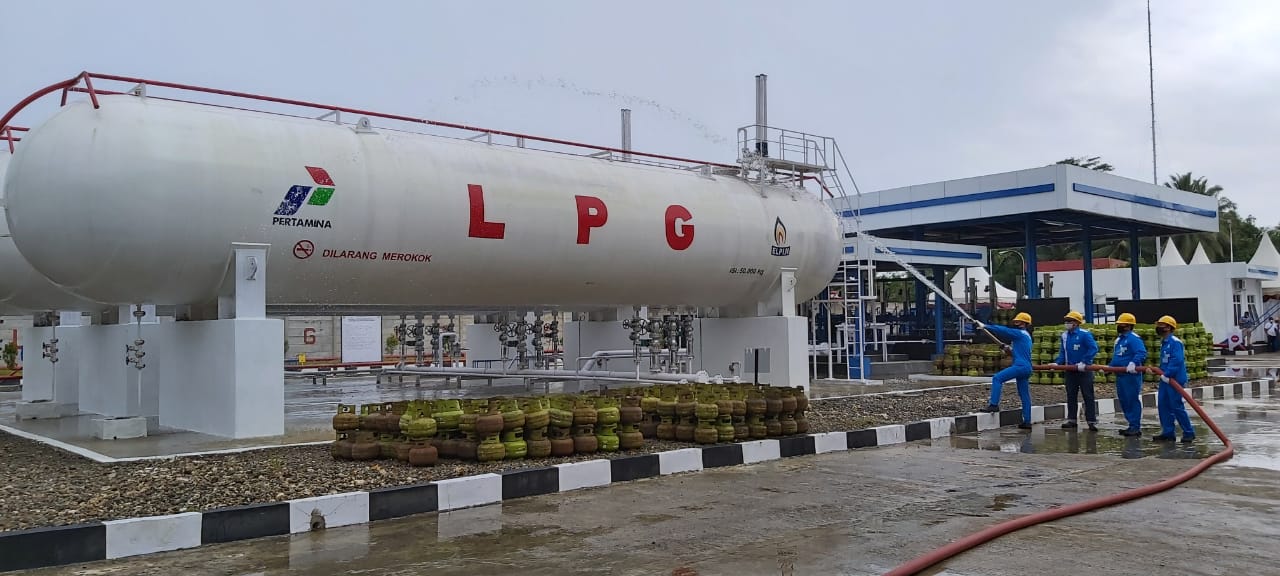 SPPBE Gunungsitoli Diresmikan, Harga Elpiji di Nias Terjangkau