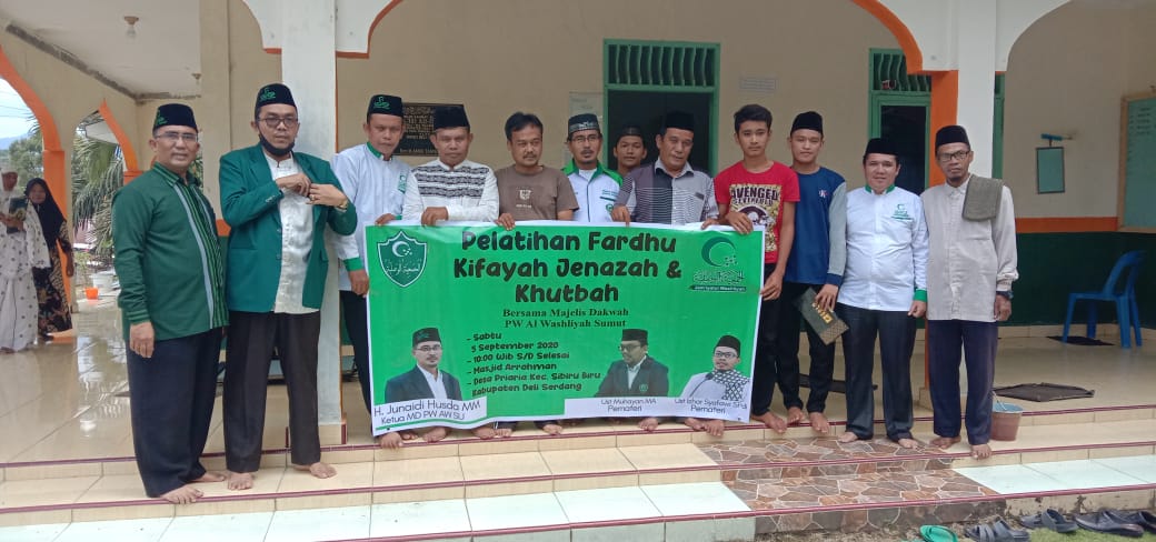 Majelis Dakwah PW Al Washliyah SUMUT Gelar Pelatihan Fardhu Kifayah dan Khutbah Jumat