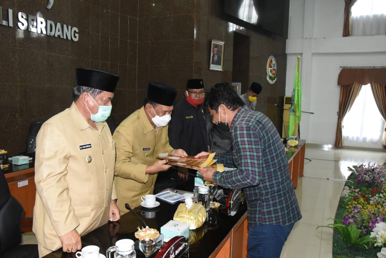 P-APBD Deliserdang Tahun Anggaran 2020 Disetujui
