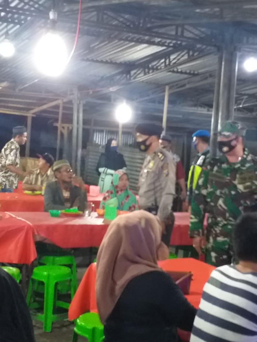 Patroli Gabungan Ajak Masyarakat Tanjung Balai Patuhi Protokol Kesehatan & Cipta Kondisi Pemilu Tahun 2020