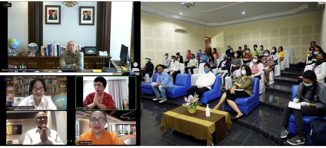Hadapi Tantangan Pandemi, PT TPL Webinar Bersama Menteri Koperasi dan UKM, Petani Kopi & Andaliman