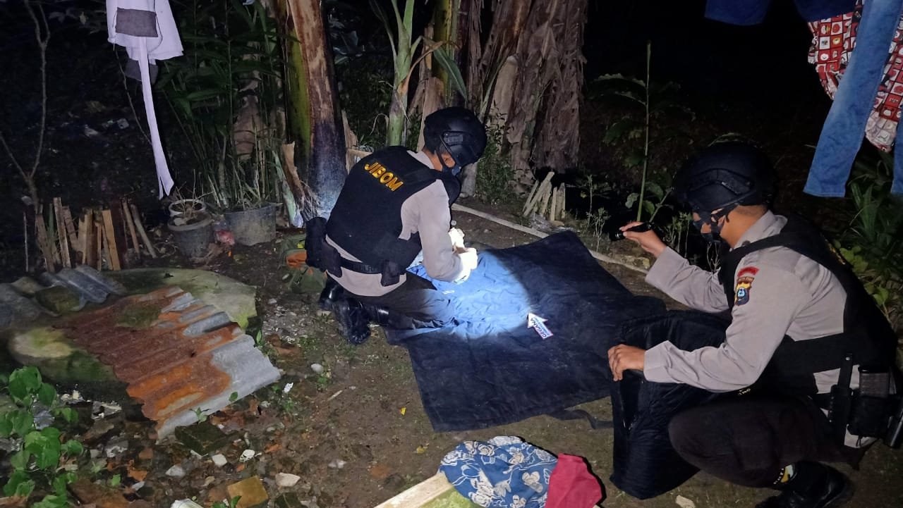 Tim Gegana Brimob Polda Sumut Ledakan Bom Militer Temuan Warga