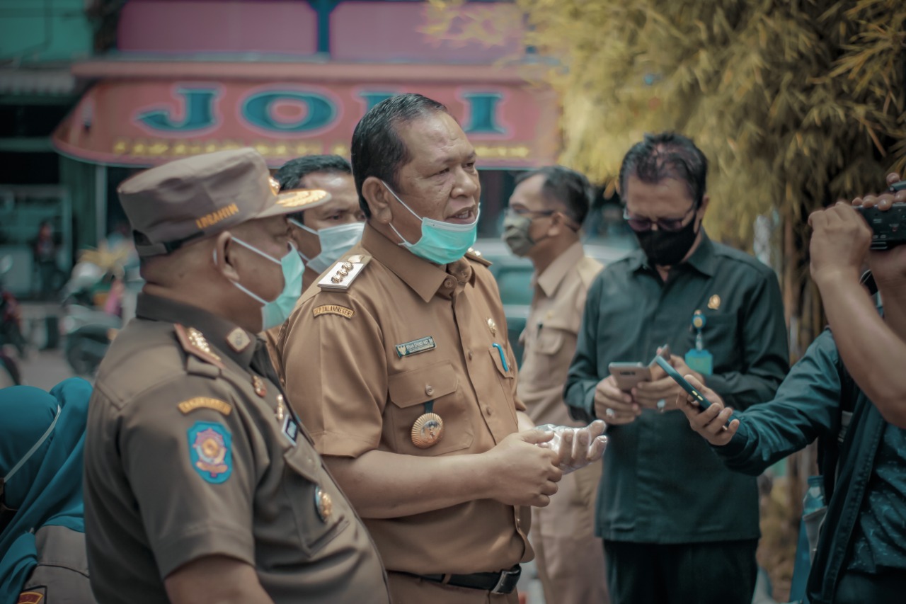 Pimpin Apel Operasi Yustisi, Walikota Irsan : Untuk Tingkatkan kesadaran dan kedisiplinan masyarakat Patuhi Prokes