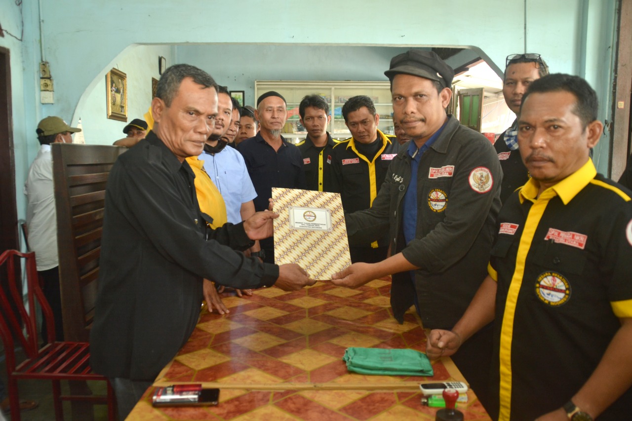 Samsul Hidayat Nasution Terima Mandat Pembentukan DPC Pemuda NKRI Batubara