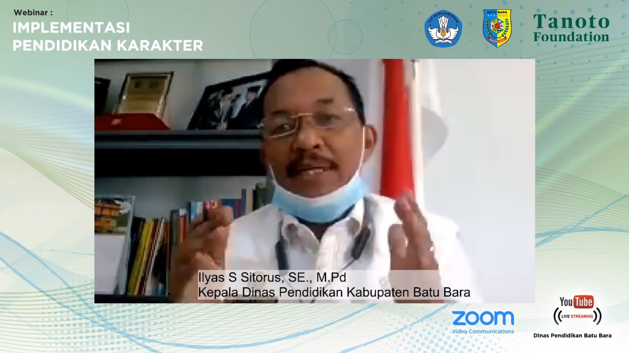 Kadisdik Batu Bara, Ilyas Sitorus : Kecendrungan Global dan Urgensi Penguatan Pendidikan Karakter Butuh Perhatian Semua Pihak