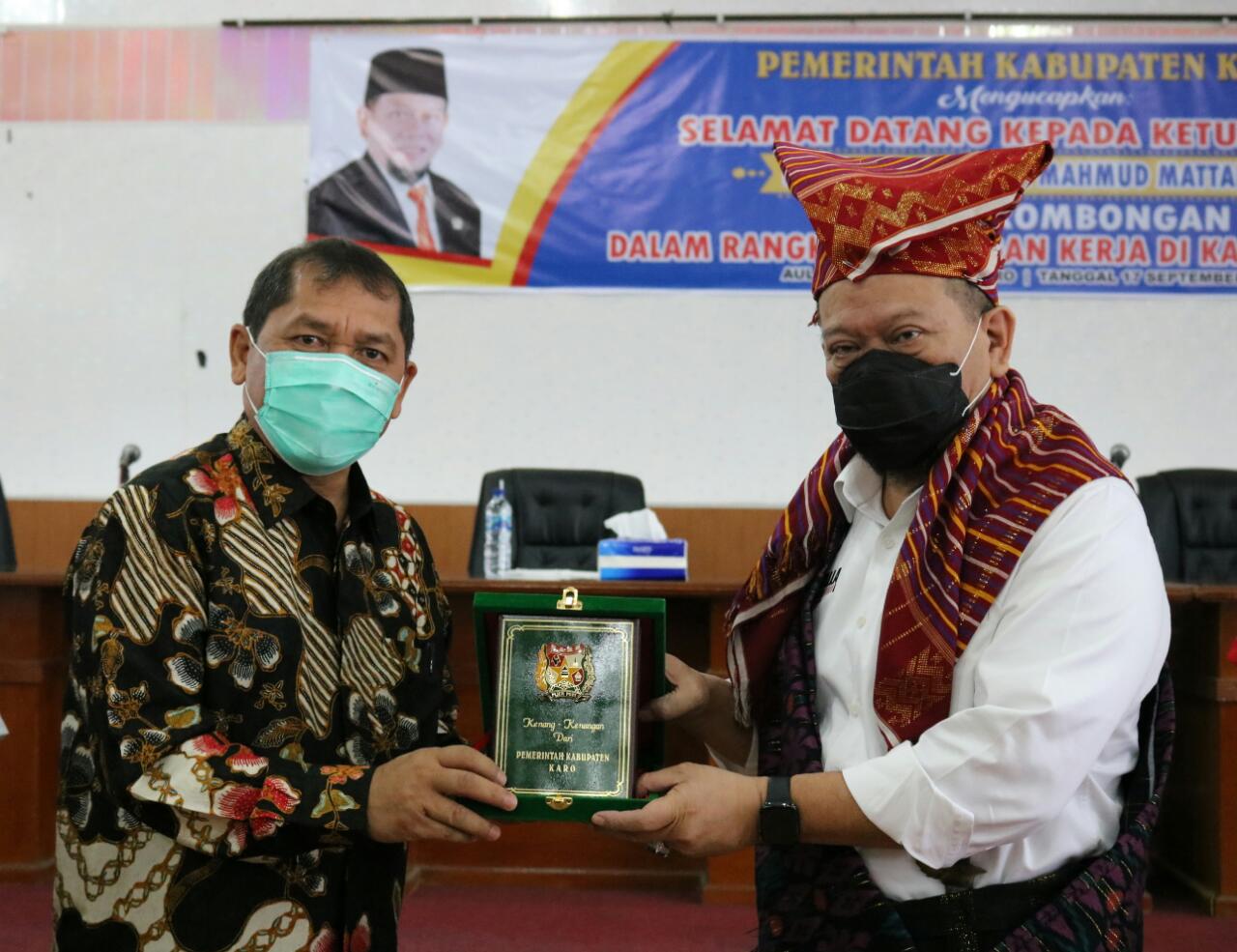 KETUA DPD RI A.A LA NYALLA MAHMUD MATTALITTI KUNJUNGI KABUPATEN KARO